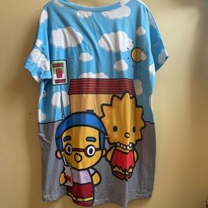 Hello Kitty X Simpsons t-shirt drsss Japan LA